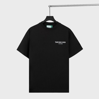 Áo Thun Big Size Cổ Tròn Nam Nữ The Bad God Serenity Áo Phông Cotton Syn Local Brand Form Boxy
