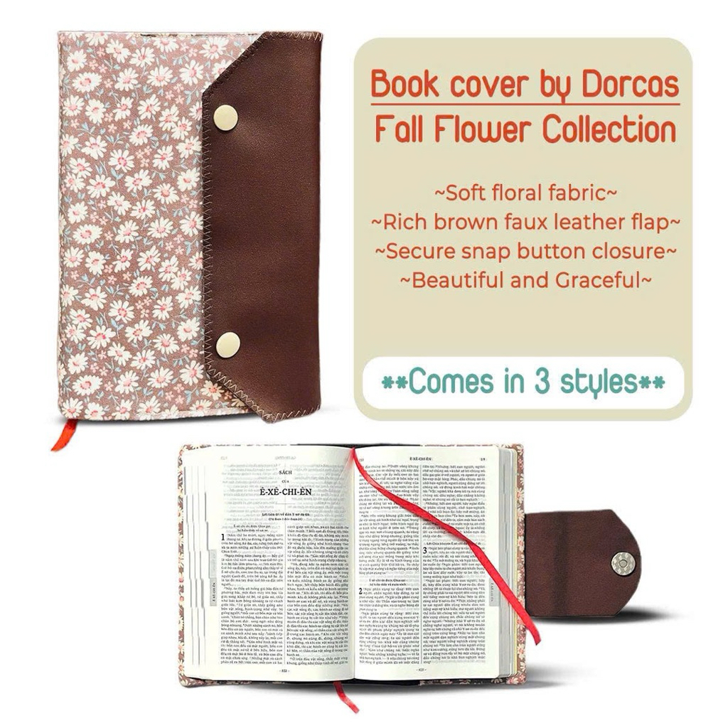 Bible Cover - Fall Flower Colletion (style 1)