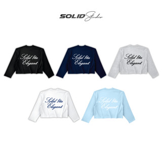 NEW COLOR - Áo Thun Boxy Tay Dài In Nổi Solid Elegent Simpson Local Brand Unisex Nam Nữ Oversize - TS33