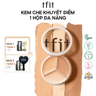 Kem Che Khuyết Điểm Da Mềm Mịn TFIT Chính Hãng Chuẩn Hàn Quốc 15g Che Quầng Thâm Mụn Nám Hình Xăm Bám Lâu
