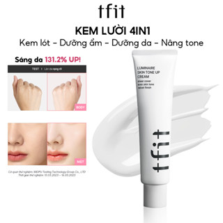 Kem Lười Nâng Tông Dưỡng Ẩm Tự Nhiên TFIT Chính Hãng Chuẩn Hàn Quốc 100g Làm Sáng Da Mộc Tệp Nền Không Cần Trang Điểm