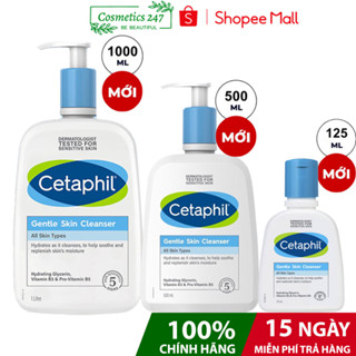 Sữa Rửa Mặt Cetaphil Gentle Skin Cleanser 1000ML, 500ML, 250ML, 125ML