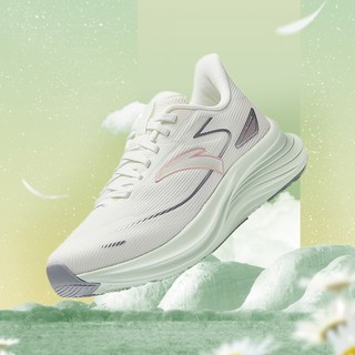   5KM+  ANTA Giày thể thao chạy bộ nữ siêu nhẹ Lightweight Xufeng Anta Sports Giày chạy bộ siêu êm thoáng khí 1225A5510U 