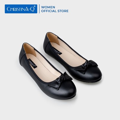 Giày Búp Bê Nữ Mũi Tròn CHRISTINA-Q GBB209H