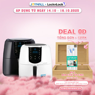Nồi chiên không dầu LocknLock 5.2L ,7.2L EJF357 - Hàng chính hãng, kèm chảo nướng - JoyMall
