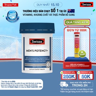 Viên uống tăng cường sức khỏe nam giới Swisse Ultiboost Men’s Potency+ (30 viên)