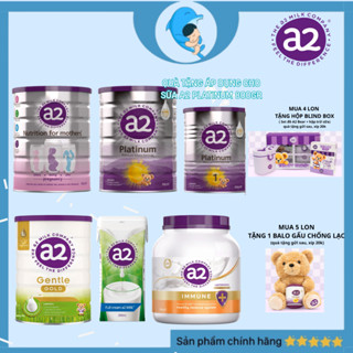 Sữa công thức A2 Platinum Premium/ A2 Immune Lactoferrin đủ số 1, 2, 3, 4 lon 900g cho bé từ 0 đến trên 4 tuổi MECAHEO