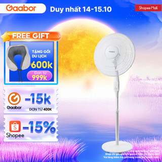 Quạt cây đứng Gaabor FM430M-WH05A xoay tự động tuần hoàn có 3 chế độ gió tùy chỉnh - Hàng chính hãng