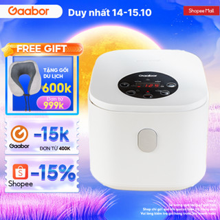 Nồi cơm điện tử Gaabor GR-S25D 400W mini 1L chế độ nấu đa năng lòng nồi chống dính nhiều chế độ nấu