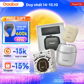 Máy cạo râu Gaabor ER-T01 đầu cạo 3D ôm vòng, chống nước IPX7 nhỏ gọn dễ dàng mang đi - quà tặng nam
