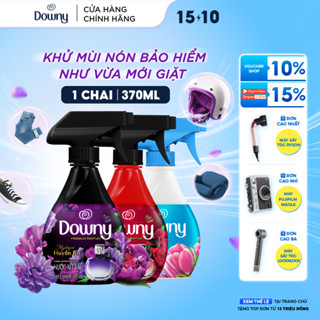 Xịt Vải DOWNY Khử Mùi Và Chống Khuẩn 99.9% Hương Nắng Mai/ Huyền Bí/ Đam Mê Chai 370ml