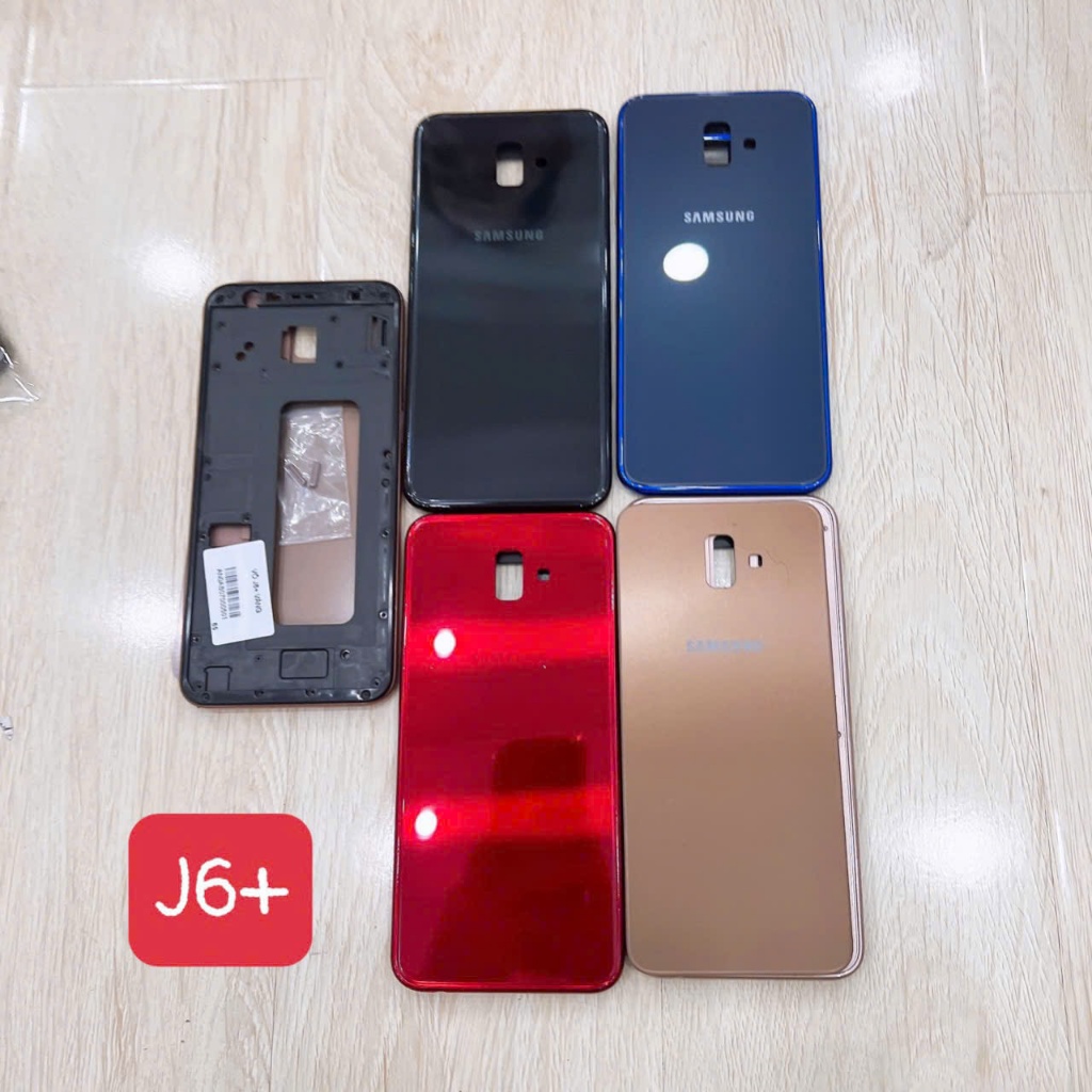 Lưng vỏ samsung j6+, nắp lưng, lưng nhựa, vỏ sam sung j610,SM-J610F, SM-J610F