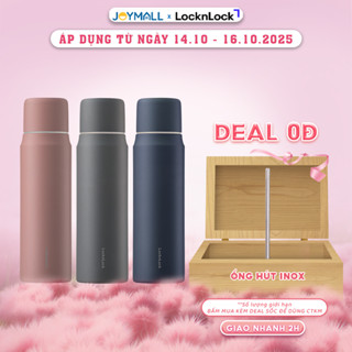 Bình giữ nhiệt LocknLock 505ml Maman Cup Vacuum Bottle LHC1487 - Hàng chính hãng, nắp dùng làm cốc nước uống - JoyMall