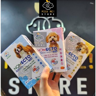  BOSSEN - Viên nhai NOMECTO Diệt Ve Rận Bọ Chét Ghẻ DEMODEX cho Chó size 2-20kg 