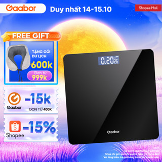 Cân sức khỏe điện tử thông minh Gaabor GWS-M01A màn hình LED tặng kèm thước dây và sạc USB