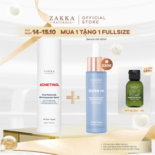 Tinh Chất Retinol Zakka Naturals Dành Cho Da Dầu, Mụn - Acnetinol 30ml