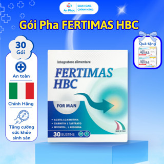 ( Mua 1 Tặng 1 ) Gói Pha FERTIMAS HBC - Hỗ Trợ Tăng Sức Khỏe Cho Nam Giới Ở Độ Tuổi Thành (30 Gói)