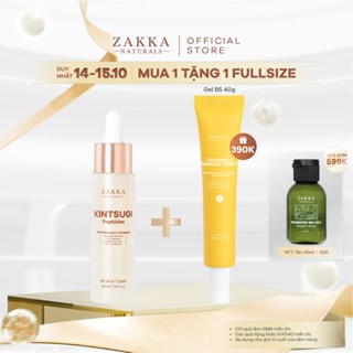 Tinh Chất Phục Hồi Độ Ẩm & Lành Tổn Thương Zakka Naturals Kintsugi Peptides Ultra Recovery Ampoule 30ml