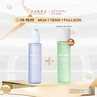 Gel Rửa Mặt Probiotic Anti-Pollution Radiance Amino Gel Zakka Naturals Giúp Làm Sạch Bụi Mịn và Hỗ Trợ Sáng Da 150ml