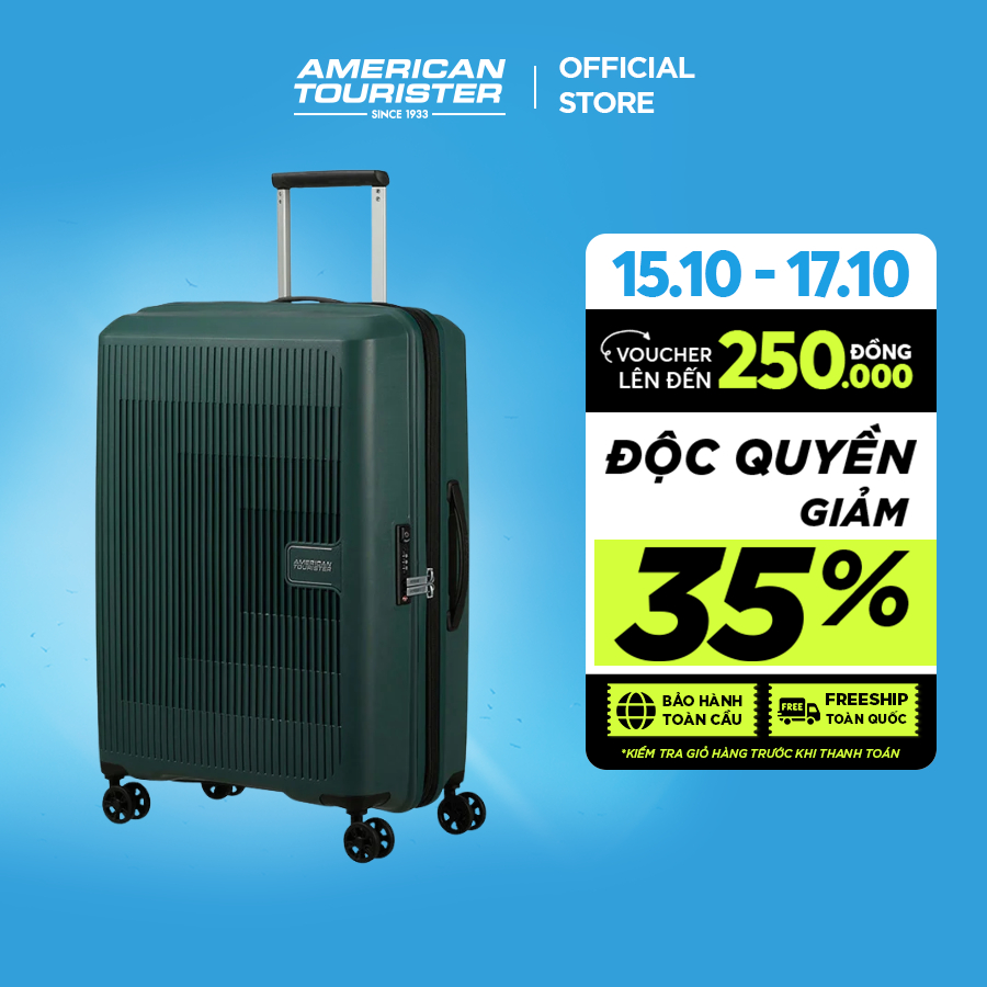 Vali kéo American Tourister Aerostep Spinner EXP TSA
