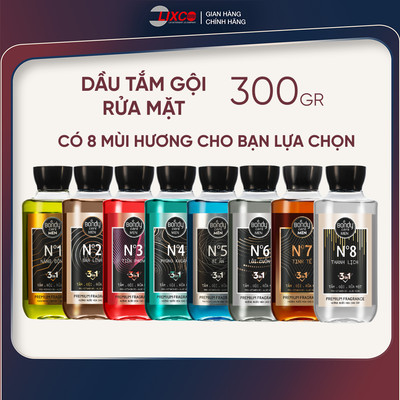 COMBO 2 chai Dầu tắm gội 3IN1 Bondy Care Men – Chăm sóc toàn diện, thể hiện phong cách phái mạnh