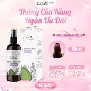 Xịt Dưỡng Tóc MOC AN HAIRCARE ORGANIC 2016 - NOW Chiết Xuất Tinh Dầu Vỏ Bưởi Da Xanh & Xô Thơm 120ml
