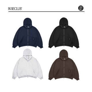  Áo Khoác Hoodie Zip BOIZCLUB Silent Flex Unisex Nam Nữ 