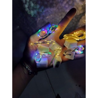  Combo 3 cái đèn led 1m 2m trang trí cây thông kẽm nhung lồng đèn noel Tết 