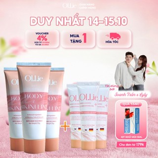 Combo 3kem tẩy lông Ollie + 3 kem dưỡng da làm chậm quá trình mọc lông Ollie