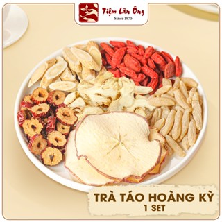  Trà táo đỏ hoàng kỳ dưỡng nhan bổ khí set trà thảo mộc 6 vị gồm: hoàng kỳ táo đỏ kỳ tử gừng,.. 