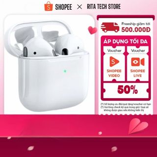 Tai Nghe Bluetooth Nhét Tai Không Dây TWS Air Pro4 Chống Tiếng Ồn Có Micro Cho Mọi Dòng Máy