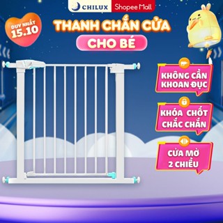 Thanh chắn cửa cho bé Chilux, chắn cầu thang, ban công, cửa ra vào
