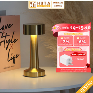 Đèn led để bàn nhà hàng quán bar HUTA Light For Life RESTRU điều chỉnh độ sáng, ba màu sáng