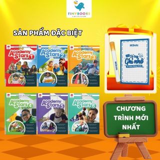 Combo - Academy Stars - Giáo Trình Và Sách Bài Tập Học Tiếng Anh Cấp 1 chuẩn Cambridge 