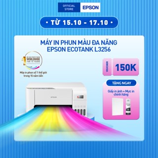 Máy In Phun Màu Đa Năng Epson EcoTank L3256 (Bao Gồm Bộ Mực Chính Hãng Đi Kèm)