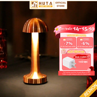 Đèn led để bàn nhà hàng quán bar HUTA Light For Life RESNON điều chỉnh độ sáng, ba màu sáng