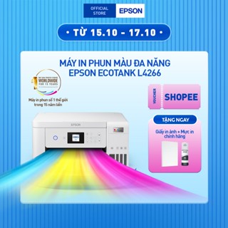 Máy In Phun Màu Đa Năng Epson EcoTank L4266 (Bao Gồm Bộ Mực Chính Hãng Đi Kèm)