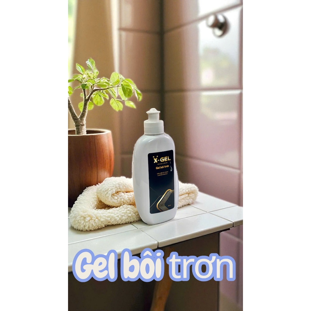 Gel Bôi Trơn X-Gel Giúp Tăng Tiết Nhờn, Hết Khô Hạn, An Toàn, Yêu Lôi Cuốn 200ml