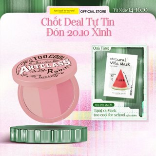 Phấn má 3 màu Too cool for school artclass by rodin blusher 6.8g