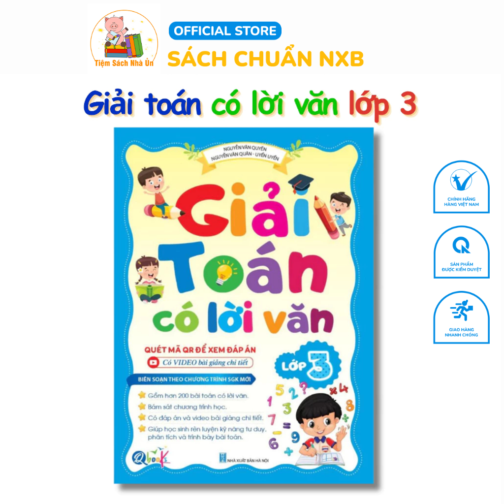 Sách - [Lớp 3] - Giải Toán Có Lời Văn Lớp 3