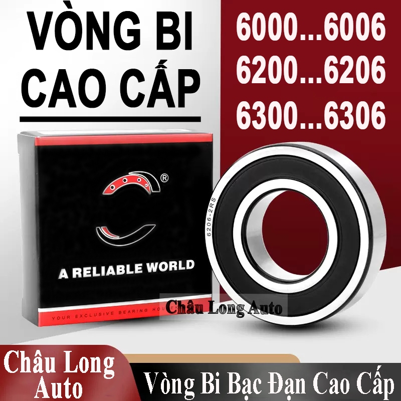 Vòng Bi Bạc Đạn 6000 6004 6200 6201 6202 6203 6204 6300 6301 6305 Trục Phi 10 12 15 17 20 25 30mm