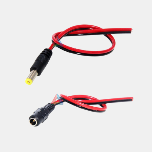Combo 5 chiếc Jack nối DC 5.5 đực cái có dây