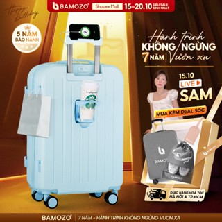 Vali Du Lịch Bamozo Thời Trang Size 20/24 Chất Liệu Nhựa ABS 3 Lớp Bền Đẹp_8812