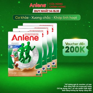 Combo 4 Sữa bột Anlene cà phê hộp 280g