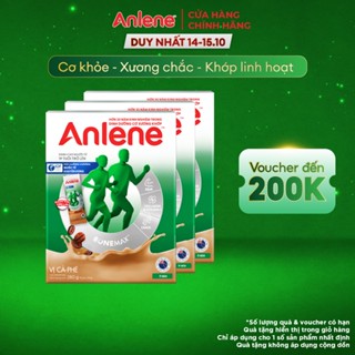 Combo 3 Sữa bột Anlene cà phê hộp 280g