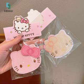 Miếng dán tóc hình mèo và kitty dễ thương búi tóc nhiều mẫu