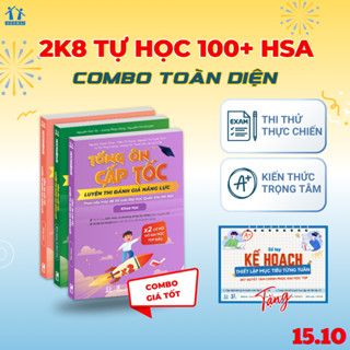 [HSA 2026] Sách Tổng ôn cấp tốc luyện thi Đánh giá năng lực - ĐHQG HN - HOCMAI