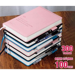 Sổ Tay Bìa Da Deli A5/A6 – Sổ Da Kẻ Ngang 300 Trang, Giấy Dày Chống Nước Cao Cấp – Sổ Ghi Chép Kế Hoạch, Sổ Planner