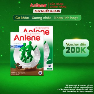 Combo 2 hộp Sữa bột Anlene Gold Movepro Hộp chocolate + Vani (440g/hộp)