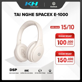 Tai Nghe Bluetooth Không Dây GoChek SpaceX E-1000 – Chống Ồn, Âm Thanh eS Audio